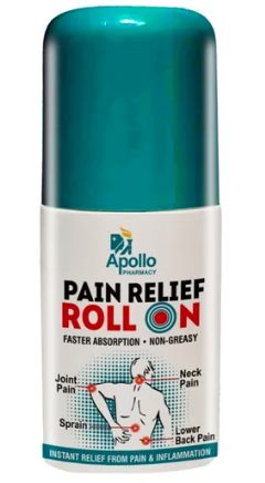 Apollo Pharmacy Pain Relief Roll On, 50 ml